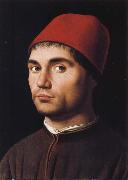 Antonello da Messina Portrai of a Man oil painting on canvas